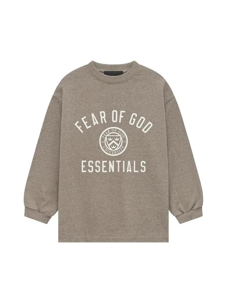 Футболка Fear of God Essentials Kids Jersey Long-Sleeve Tee