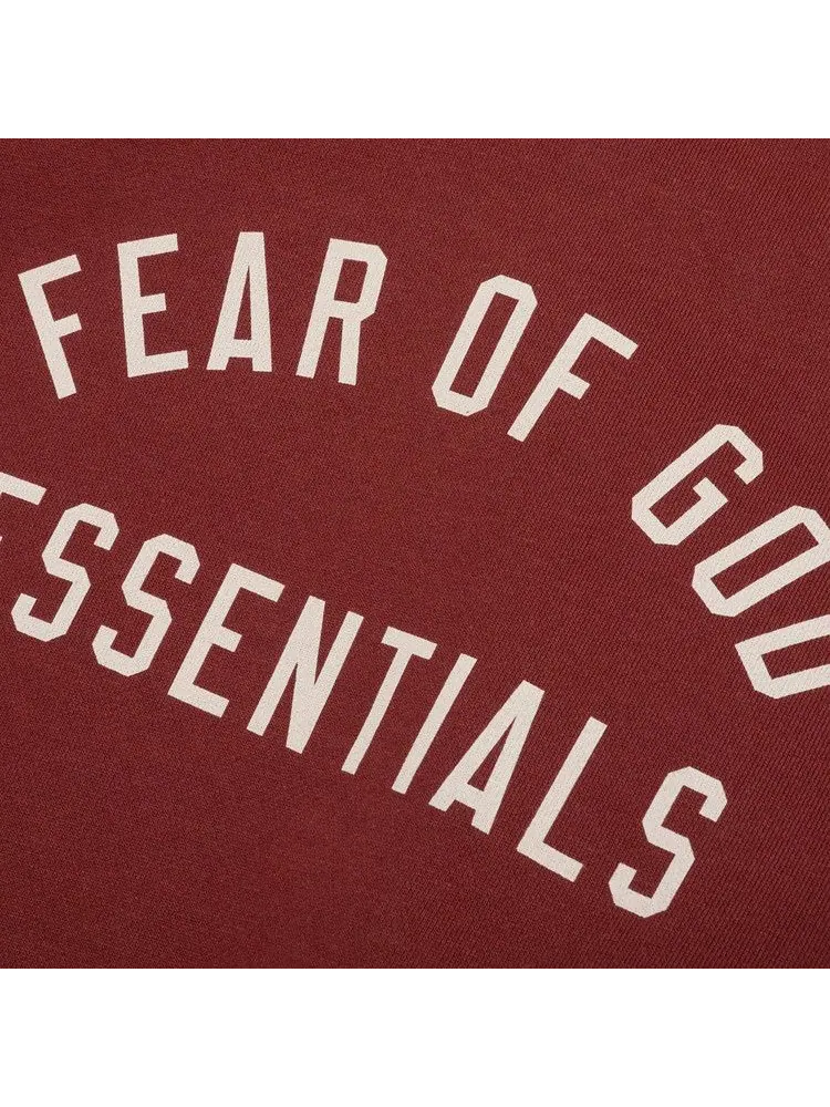 Худи Fear of God Essentials Kids Fleece Hoodie — изображение 3 из 3, красный