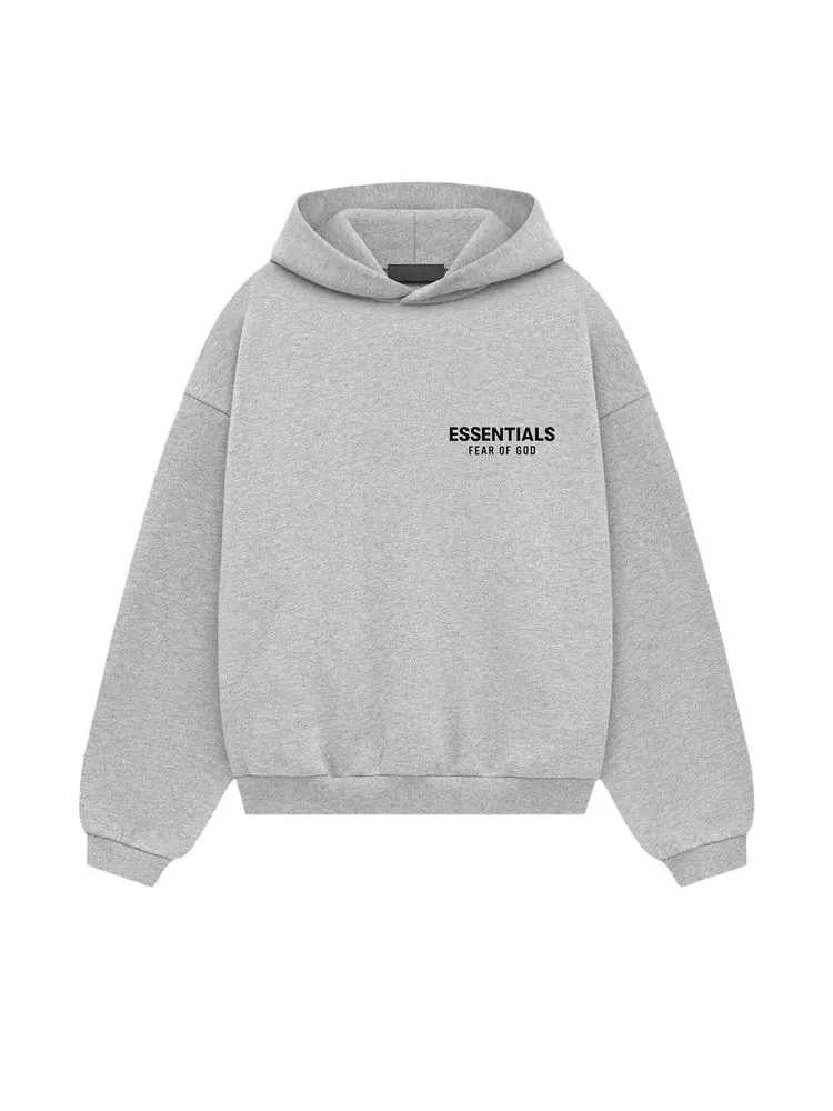 Худи Fear of God Essentials Kids Fleece Hoodie — изображение 1 из 2, светлый серый