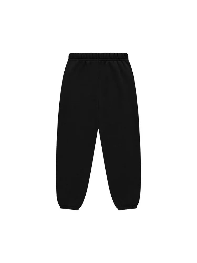 Детские флисовые спортивные штаны Fear of God Essentials — изображение 2 из 2, черный