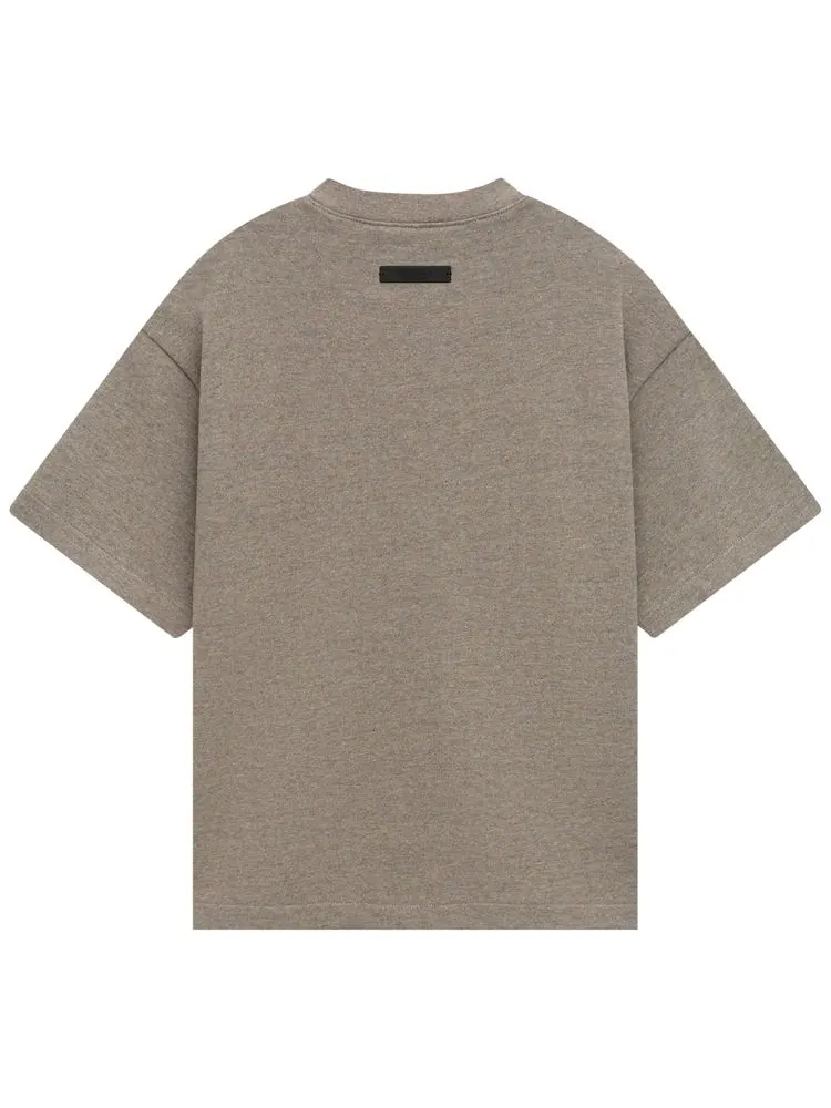 Футболка Fear of God Essentials Kids Jersey Crewneck Tee 'Heather Grey' — изображение 2 из 2, серый