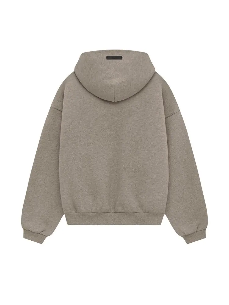Худи Fear of God Essentials Kids Fleece Hoodie 'Heather Grey' — изображение 2 из 2, серый