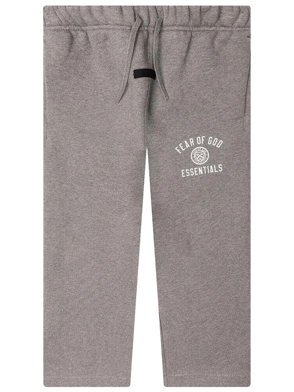 Детские флисовые спортивные штаны свободного кроя Fear of God Essentials — изображение 1 из 2, серый