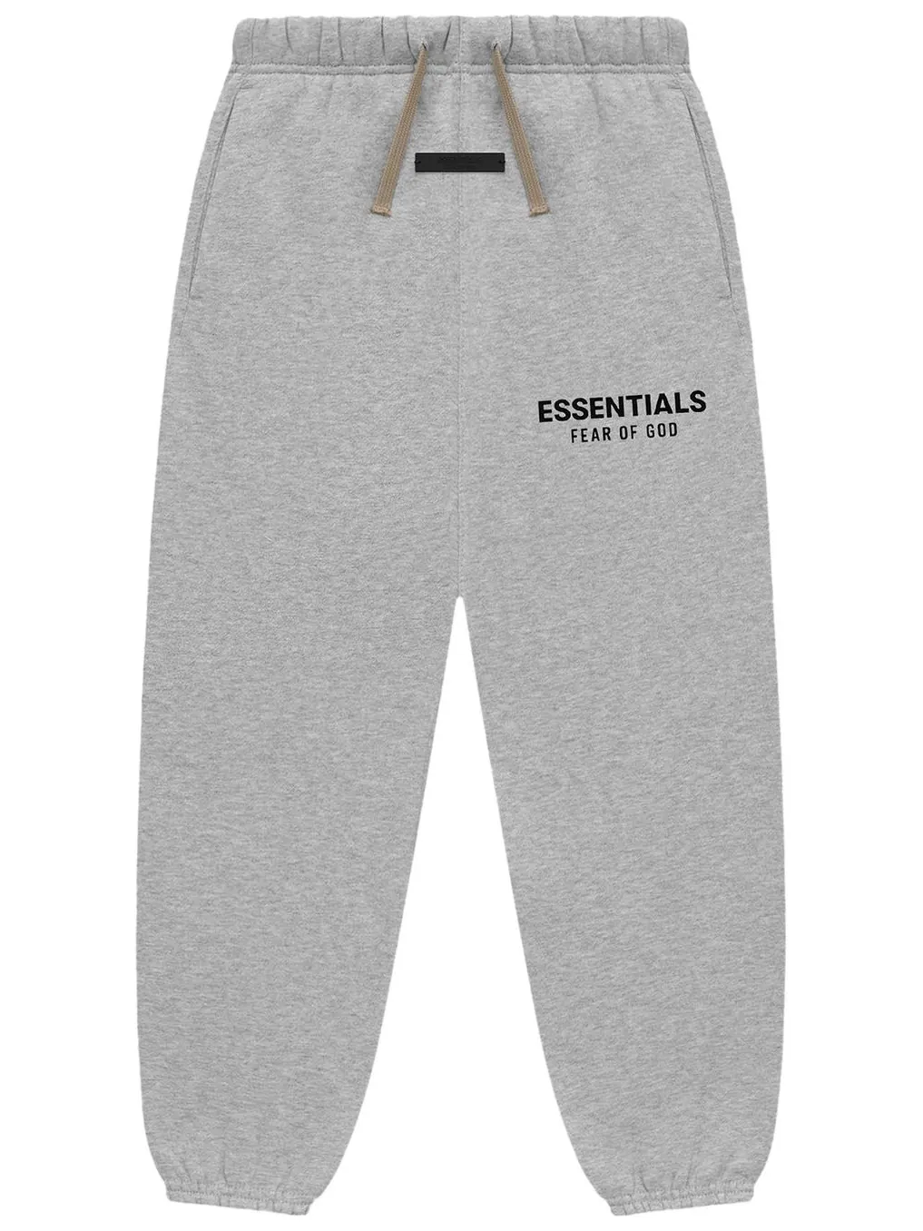 Спортивные штаны Fear of God Essentials Kids Fleece Sweatpant 'Light Heather Grey' — изображение 1 из 2, светлый серый