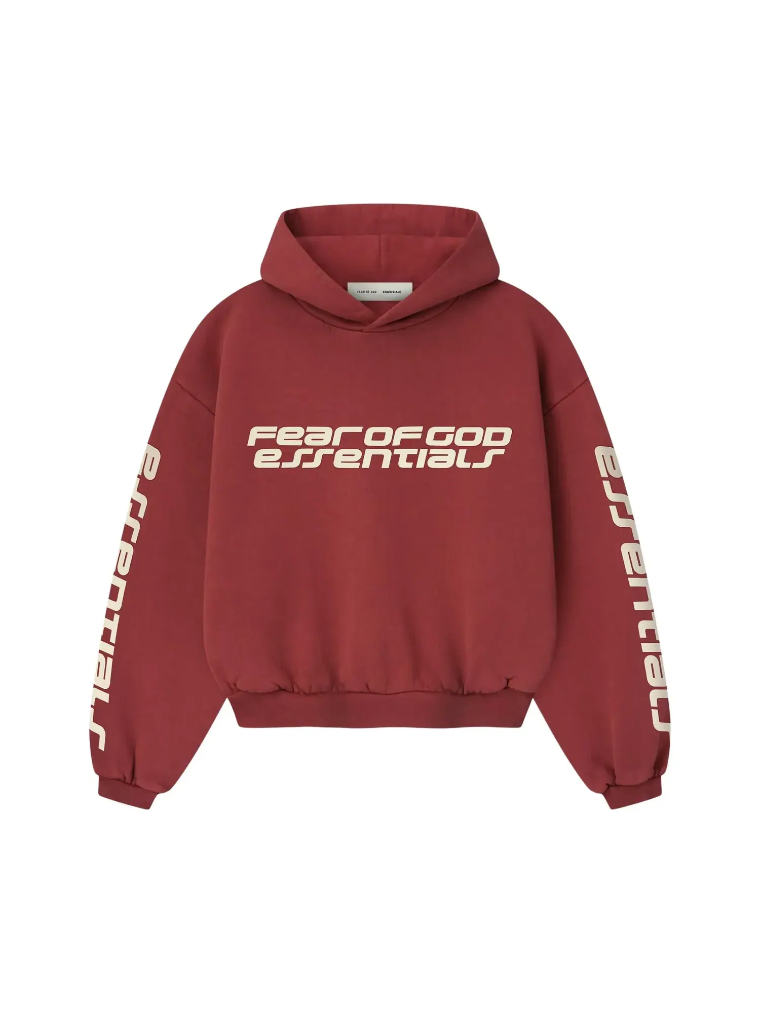 Классическая толстовка Fear of God Essentials — изображение 1 из 2, красный