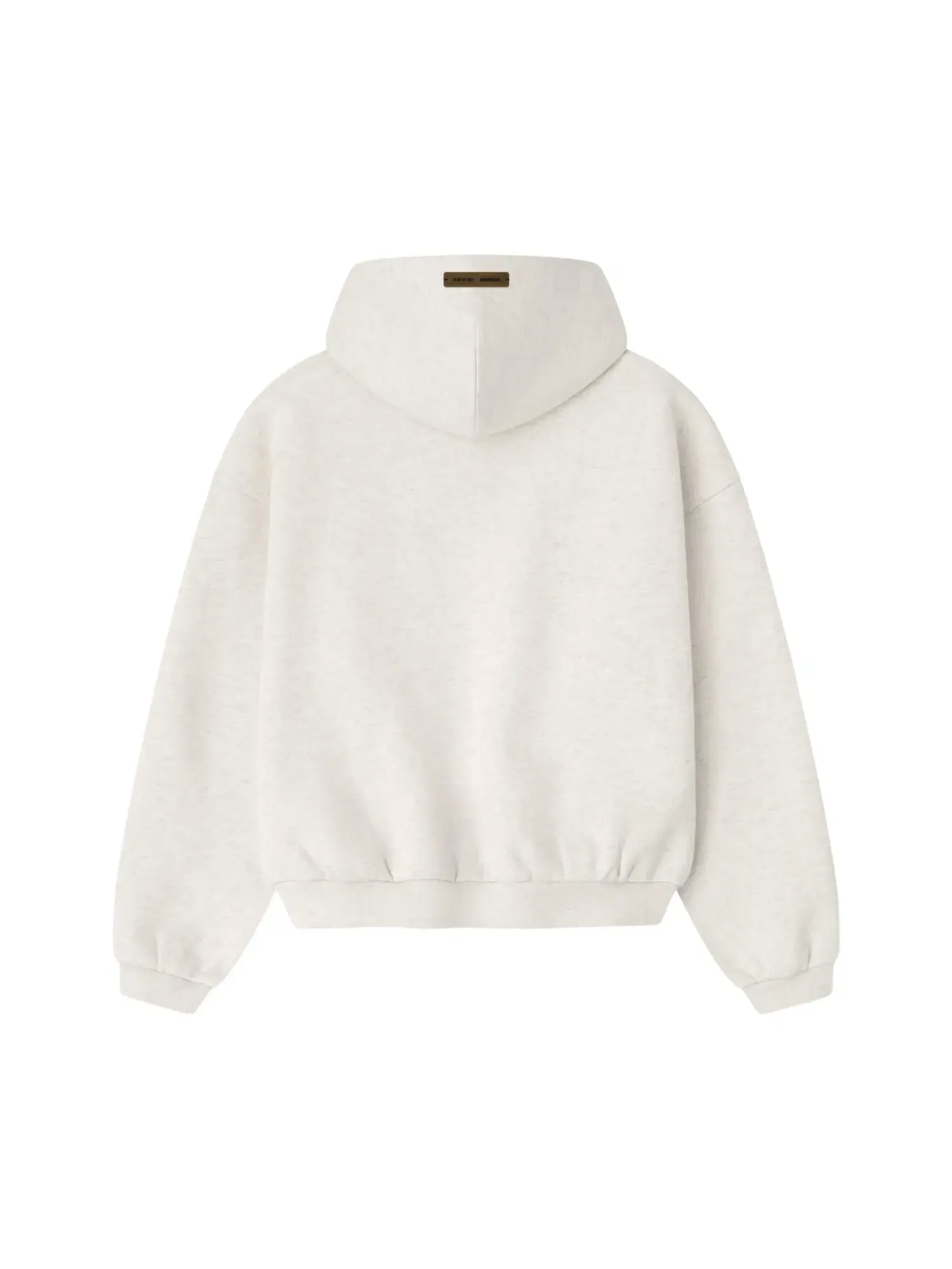 Толстовка Fear of God Essentials Embossed Classic Hoodie — изображение 2 из 2, овсяный