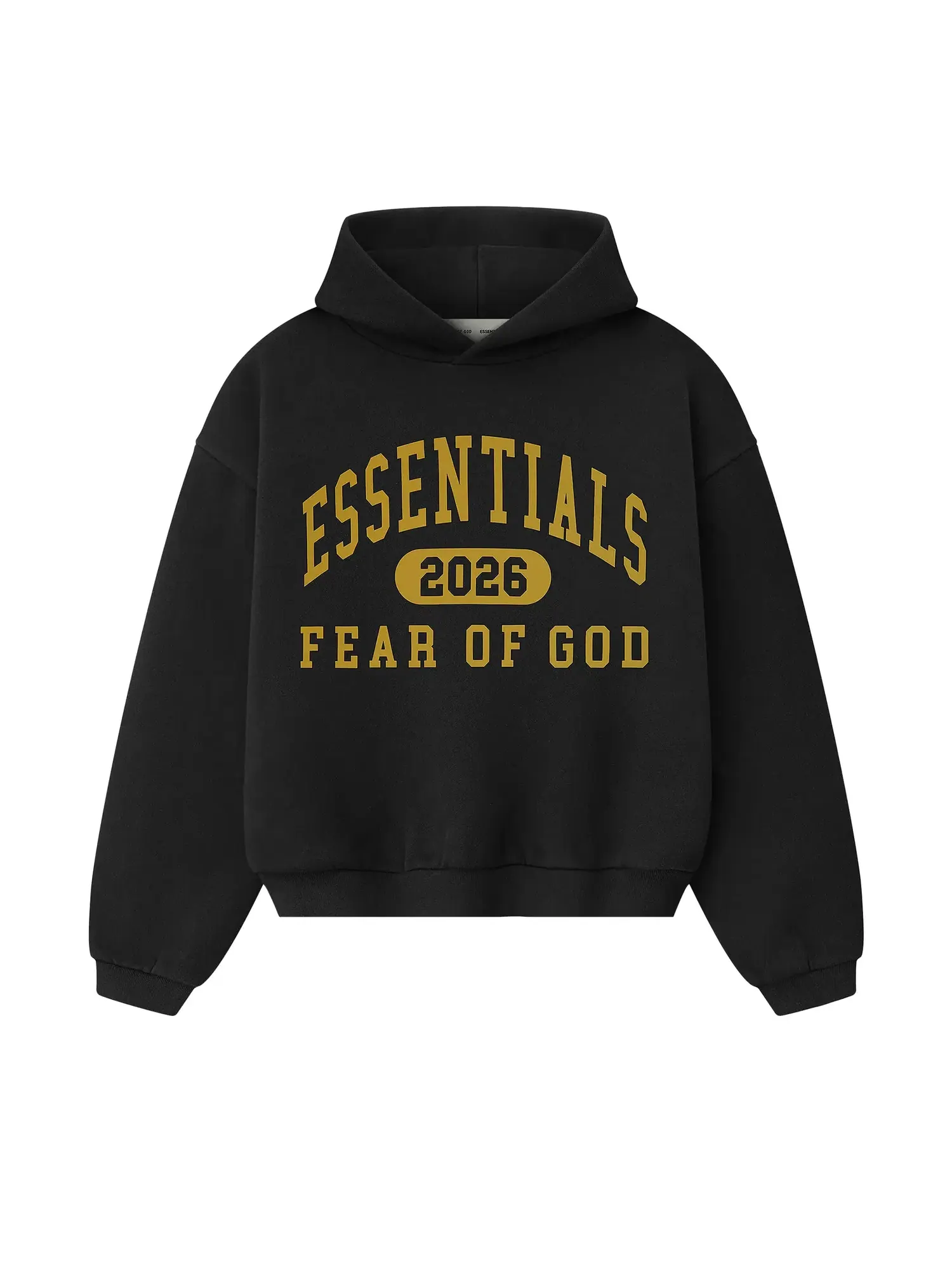 Классическая толстовка Fear of God Essentials — изображение 1 из 2, винтажный черный