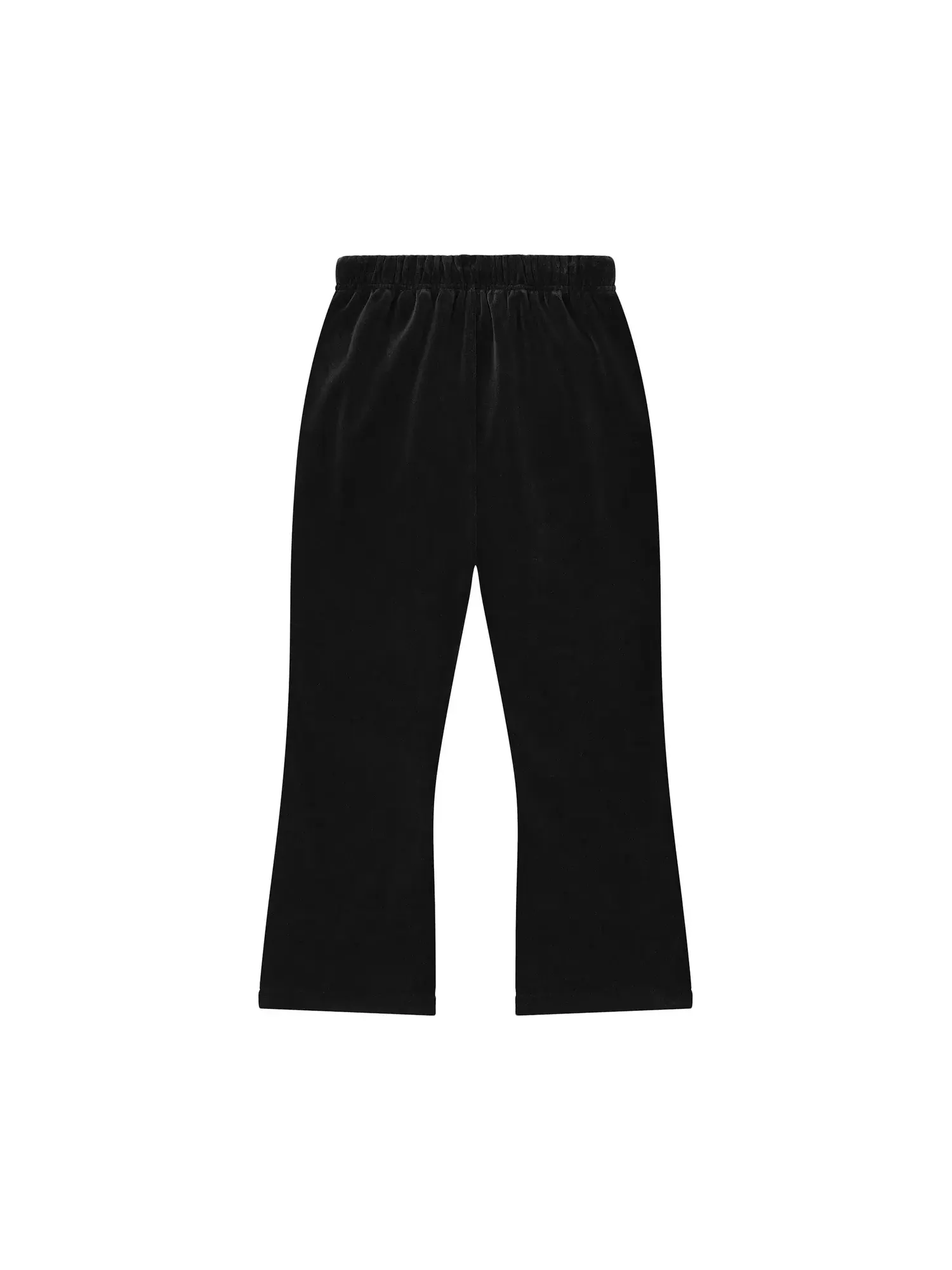 Спортивные брюки-клеш из велюра Fear of God Essentials — изображение 2 из 2, винтажный черный