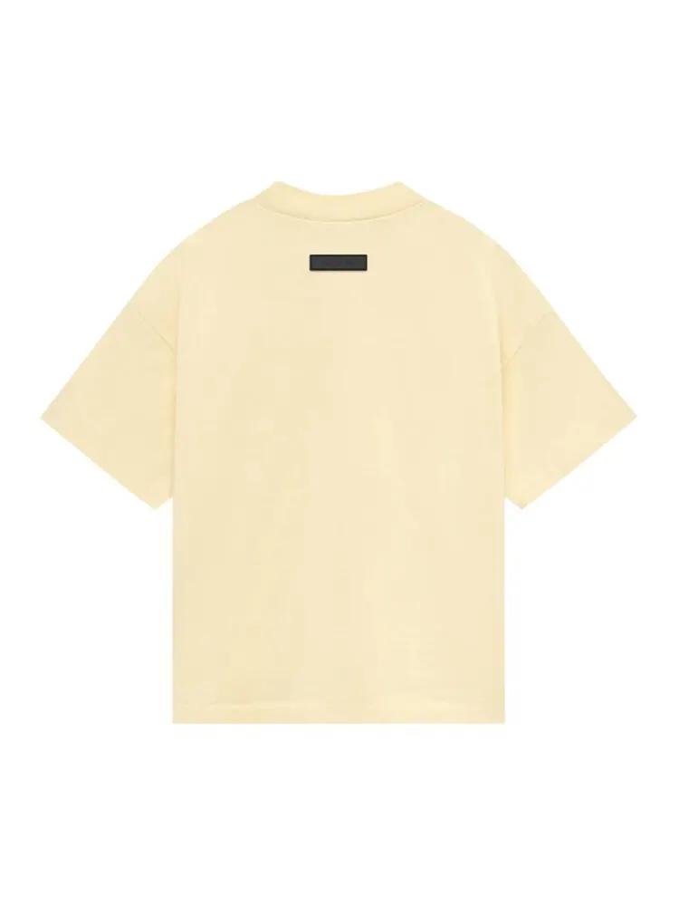 Футболка Fear of God Essentials Kids Short-Sleeve Tee — изображение 2 из 2, желтый