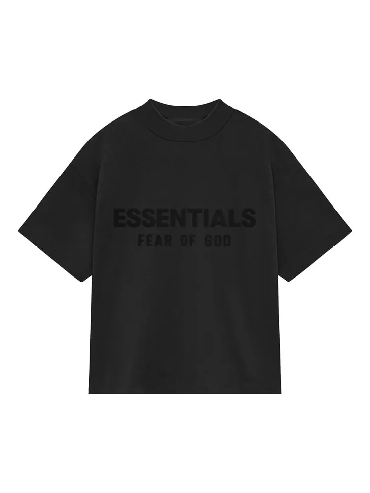 Футболка Fear of God Essentials Kids Crewneck T-Shirt — изображение 1 из 2, черный