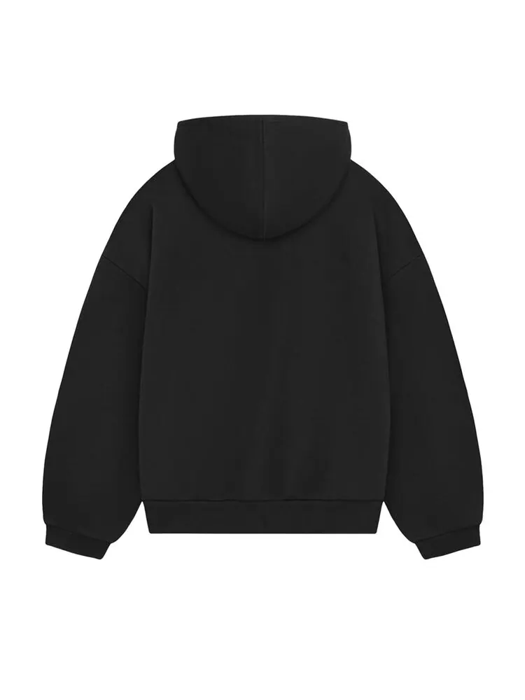 Худи Fear of God Essentials Kids Hoodie — изображение 2 из 2, черный