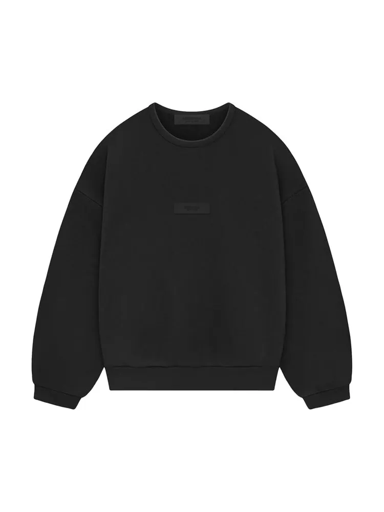 Свитер Fear of God Essentials Kids Crewneck Sweater — изображение 1 из 2, черный