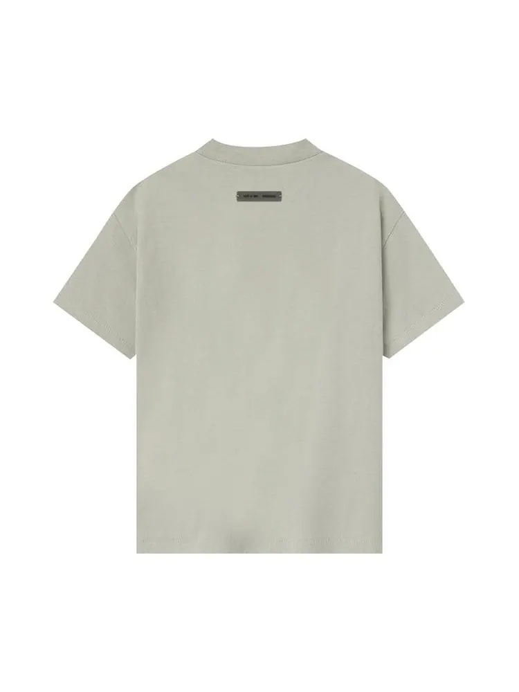 Футболка Fear of God Essentials Kids Classic Crew Neck T-Shirt — изображение 2 из 2, камень абби