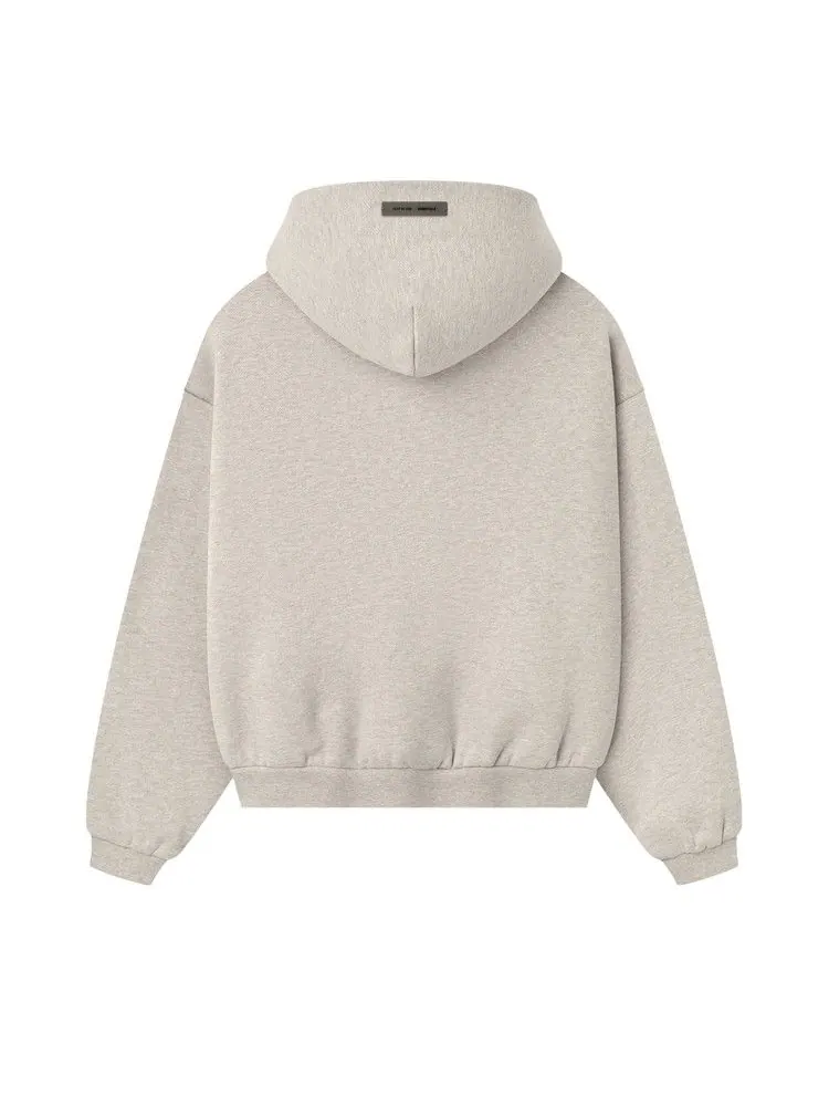 Худи Fear of God Essentials Kids Fleece Hoodie, Heather Stone — изображение 2 из 3, серый