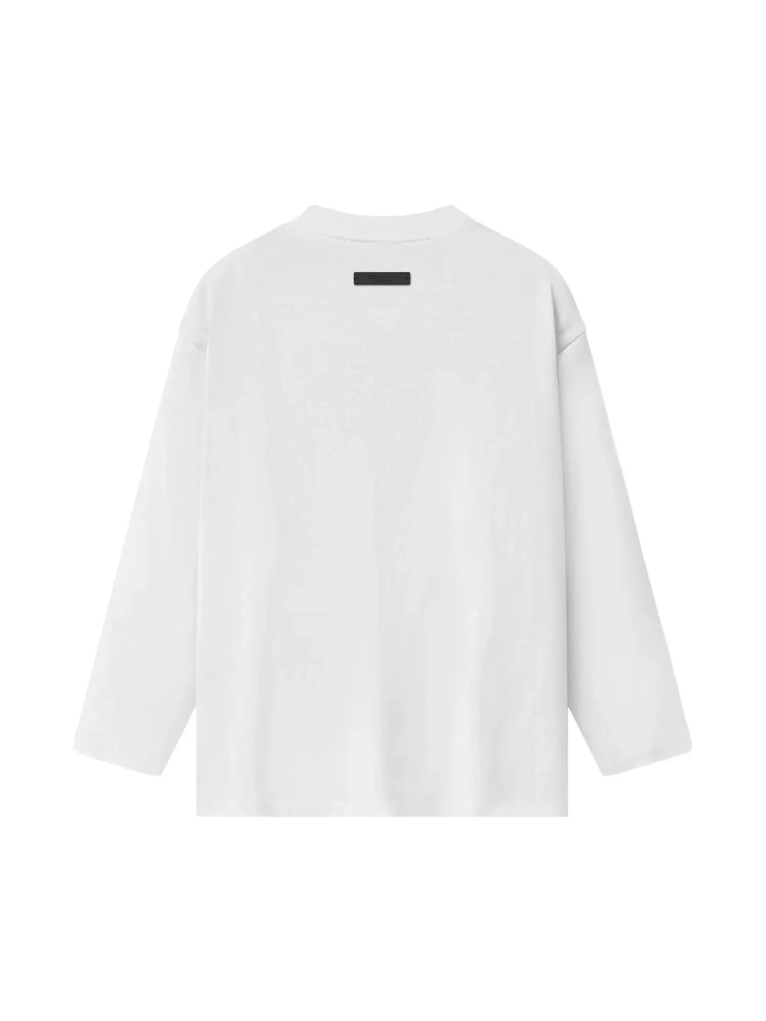 Классическая футболка с длинным рукавом Fear of God Essentials — изображение 2 из 2, яркий белый