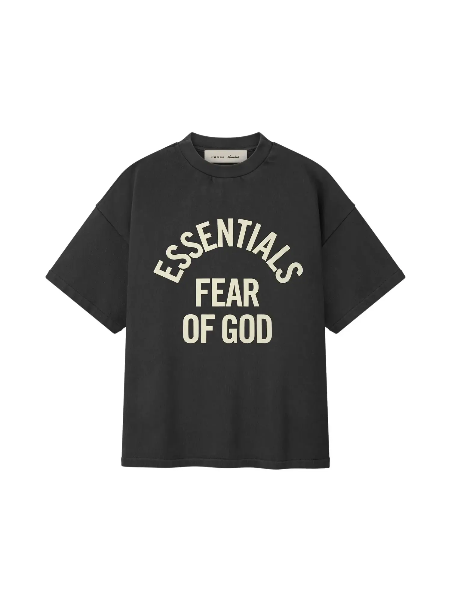 Футболка с коротким рукавом Fear of God Essentials Campus 90s — изображение 1 из 2, черный