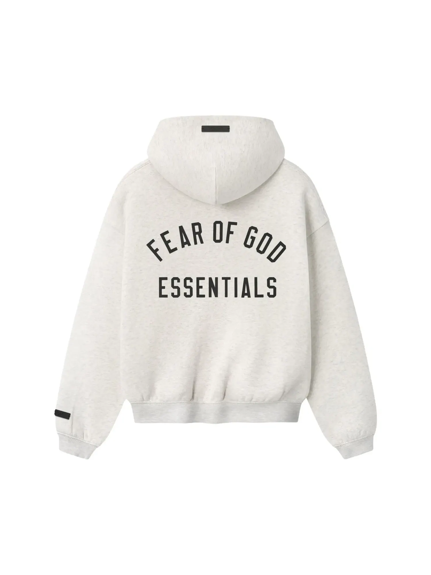 Классическая толстовка на молнии Fear of God Essentials — изображение 2 из 2, овсяный