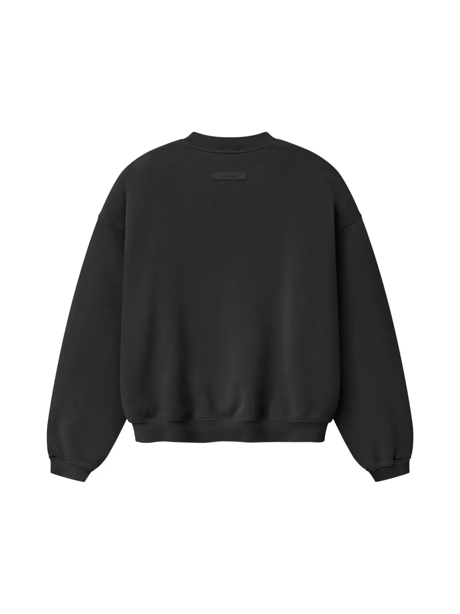 Свитшот Fear of God Essentials Campus 90s Crewneck — изображение 2 из 2, черный