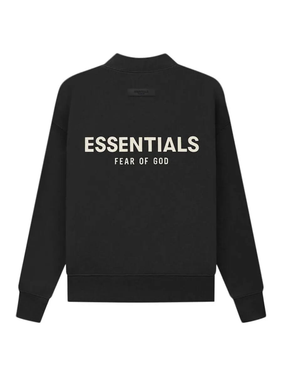 Свитшот Fear of God Essentials Kids Crewneck Stretch Limo — изображение 2 из 2, черный