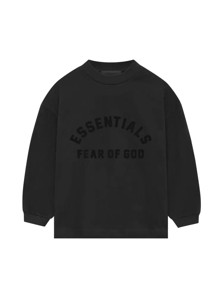 Футболка Fear of God Essentials Kids Long-Sleeve Tee
