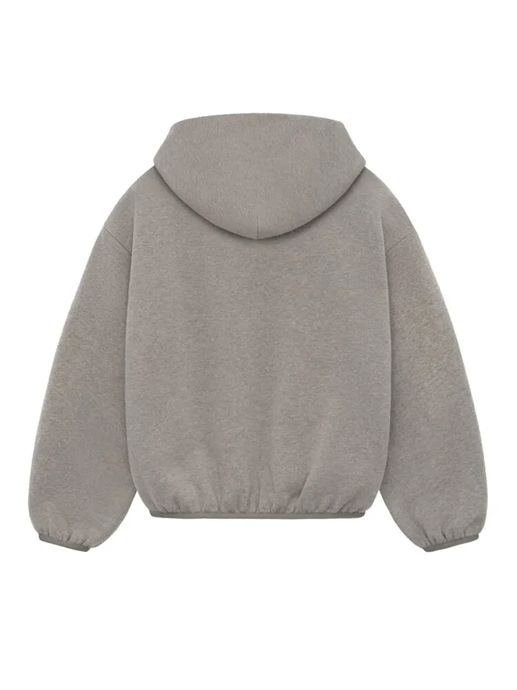Худи Fear of God Essentials Kids Hoodie — изображение 2 из 2, серый