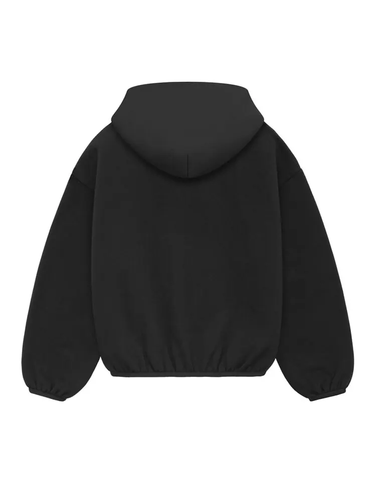 Худи Fear of God Essentials Kids Hoodie — изображение 2 из 2, черный
