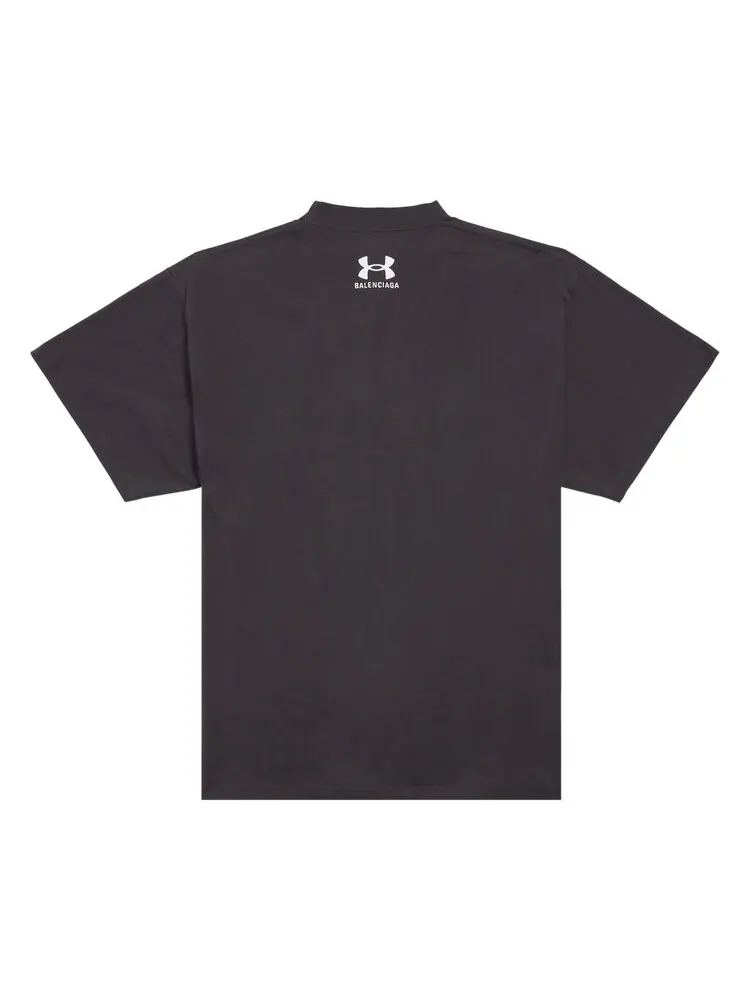 Футболка Balenciaga x Under Armour T-Shirt — изображение 2 из 3, черный/белый