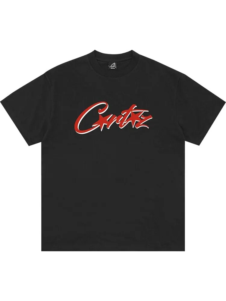 Футболка Corteiz OG Allstarz *New Blank* 'Black/Red' — изображение 1 из 1, черный