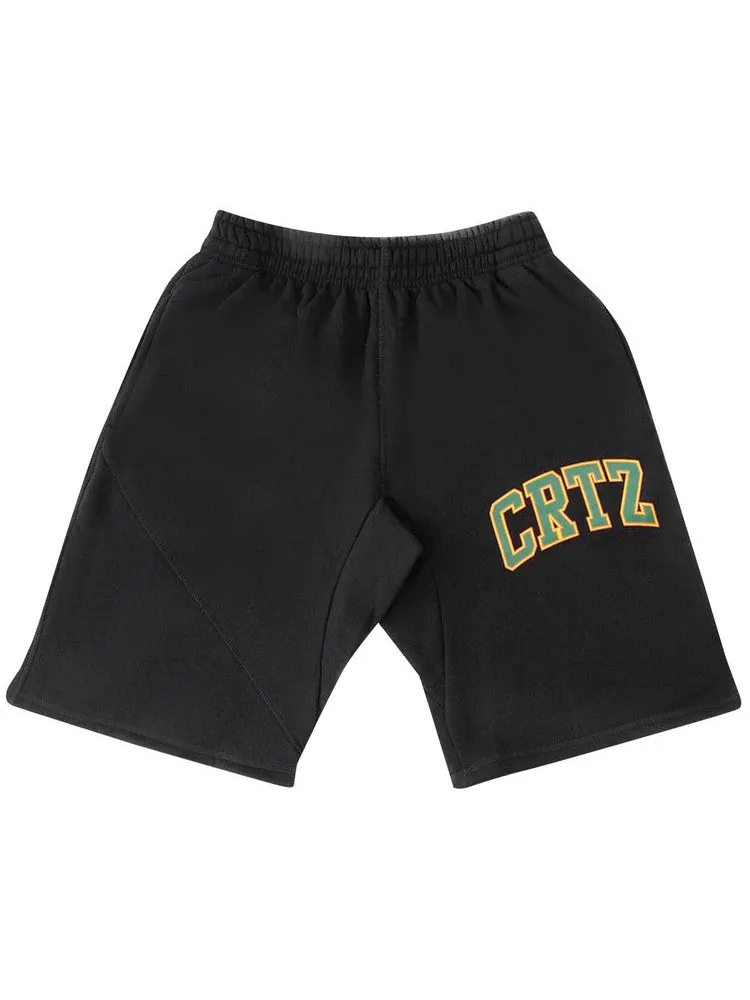 Шорты Corteiz CRTZ Dropout Shorts — изображение 1 из 1, черный/зеленый