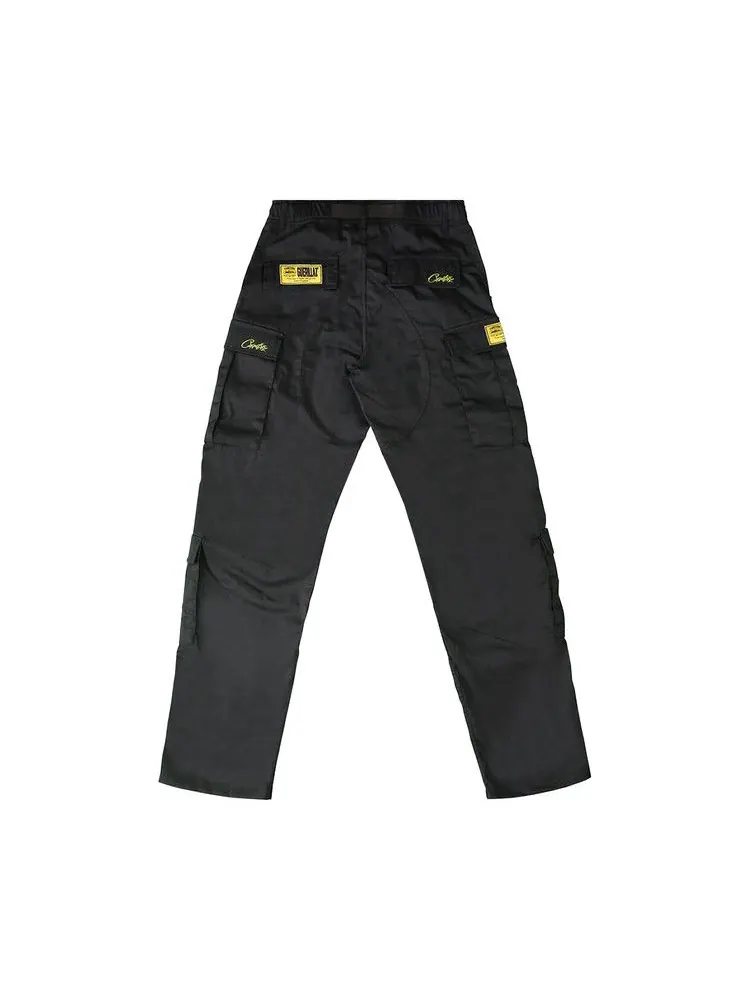 Брюки Corteiz Yella Guerillaz Cargos — изображение 2 из 2, черный/желтый