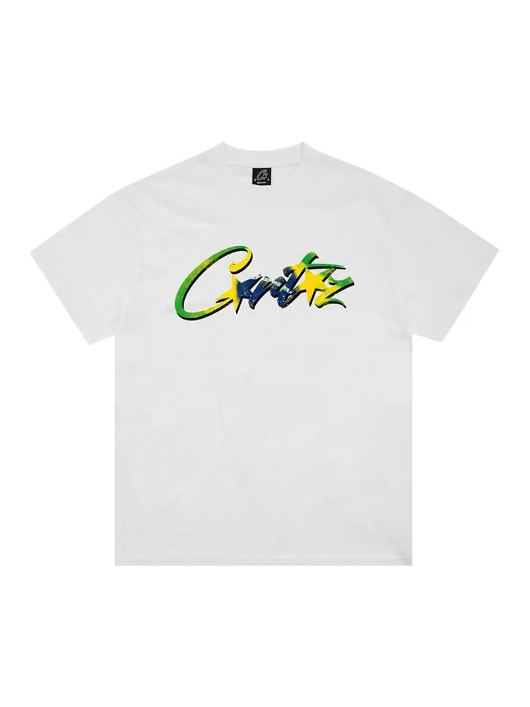 Футболка Corteiz Brasil Tee *New Blank* — изображение 1 из 1, белый