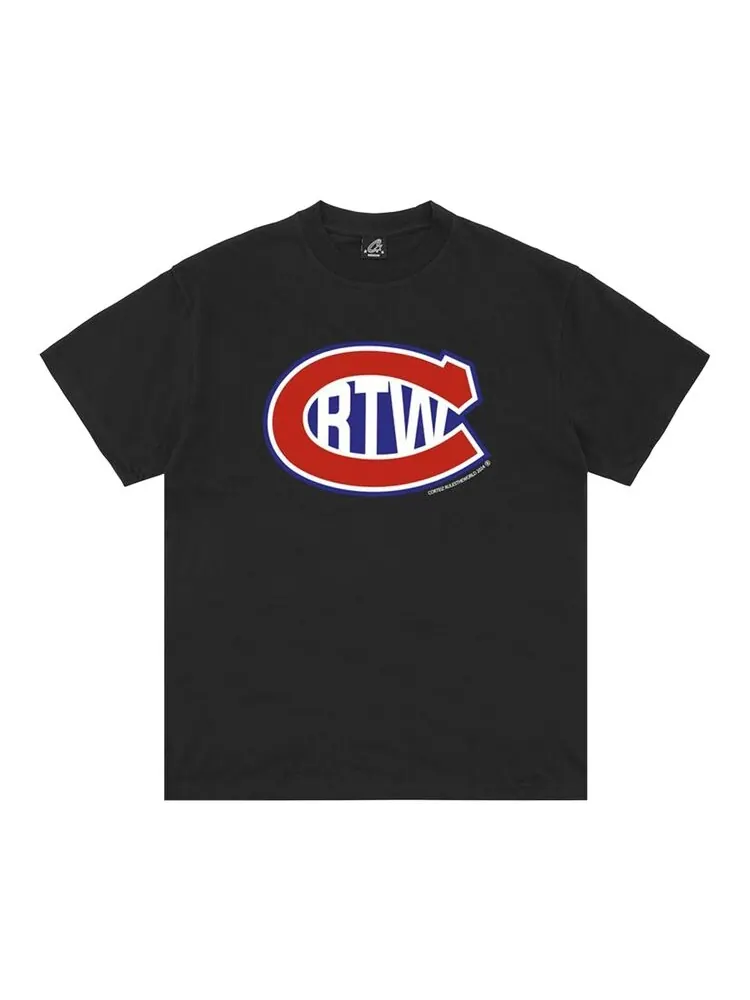 Футболка Corteiz C In RTW Tee *New Blank* — изображение 1 из 1, черный