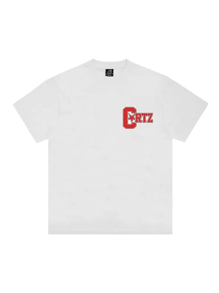 Футболка Corteiz CRTZ Star Mesh Tee *New Blank* — изображение 1 из 2, белый/красный