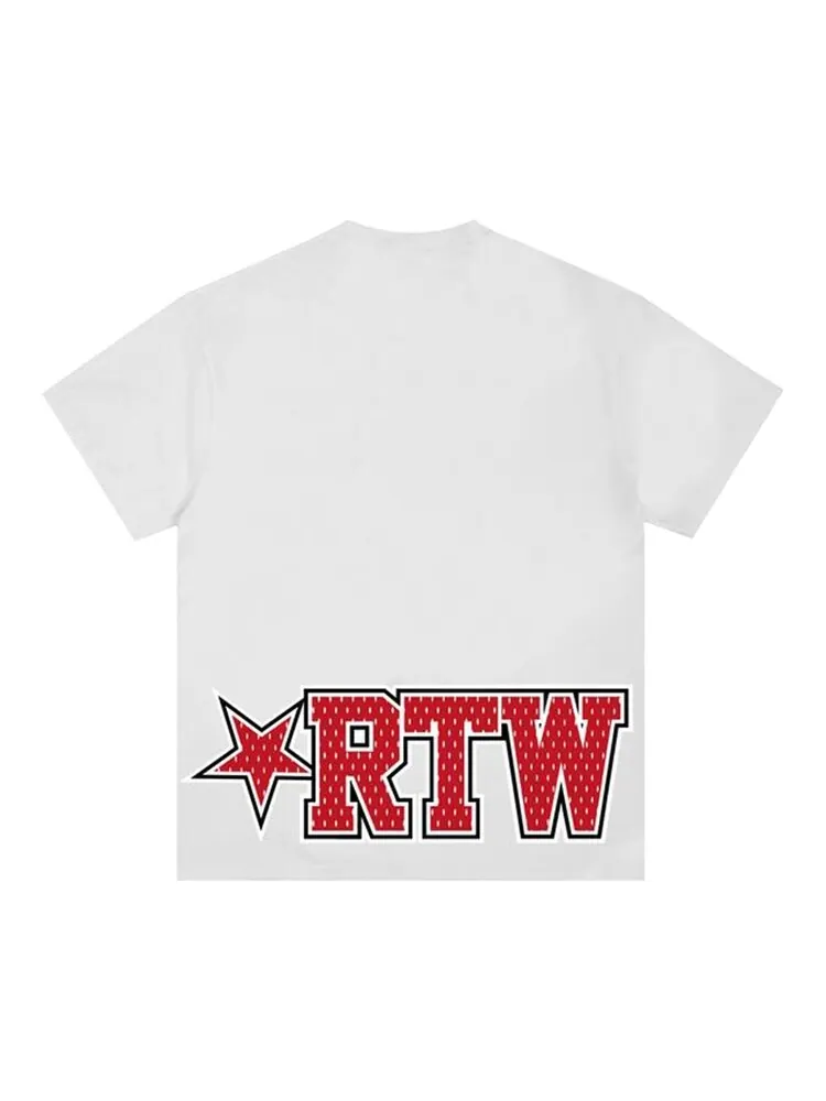 Футболка Corteiz CRTZ Star Mesh Tee *New Blank* — изображение 2 из 2, белый/красный