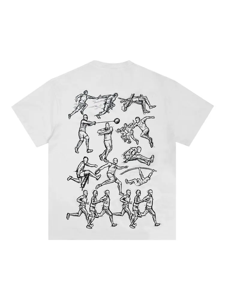 Футболка Corteiz Track And Field Tee *New Blank* — изображение 2 из 2, белый
