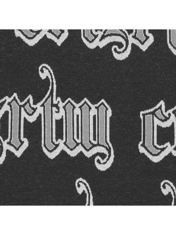 Лонгслив Corteiz Gothic Jacquard Long-Sleeve — изображение 2 из 2, черный