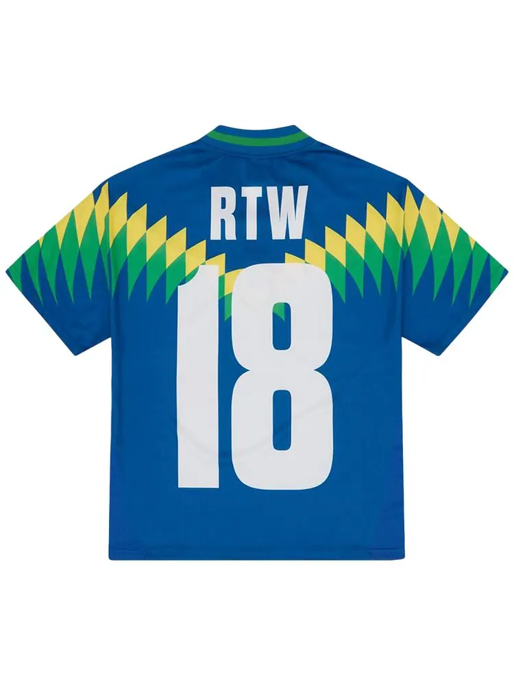 Джерси Corteiz Club America Jersey Brasil 'Blue' — изображение 2 из 2, синий