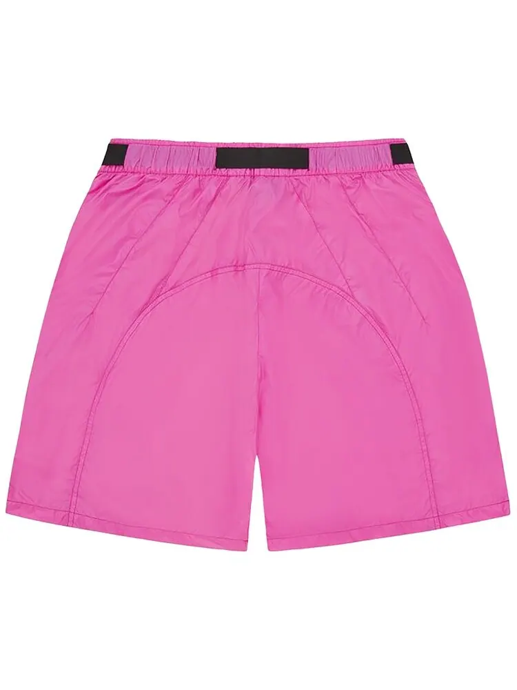 Шорты Corteiz Alcatraz Nylon Patch Shorts — изображение 2 из 2, розовый