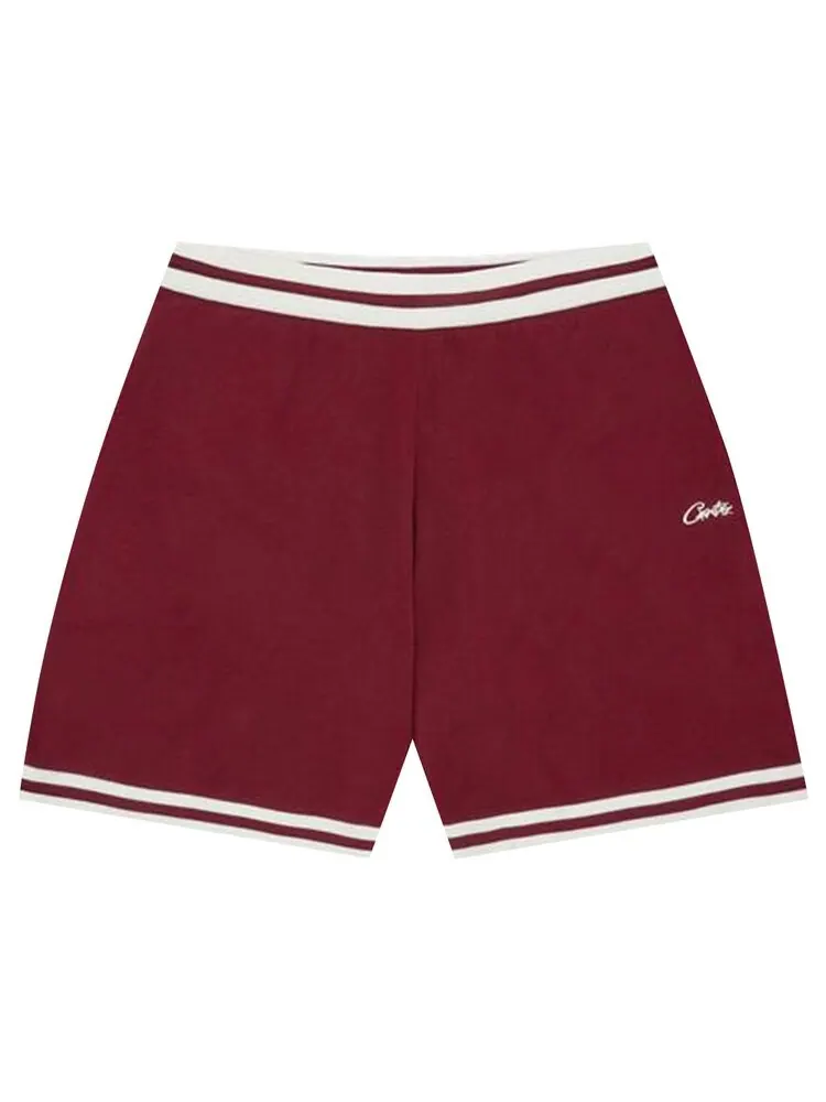 Шорты Corteiz Deala Knit Shorts — изображение 1 из 2, красный