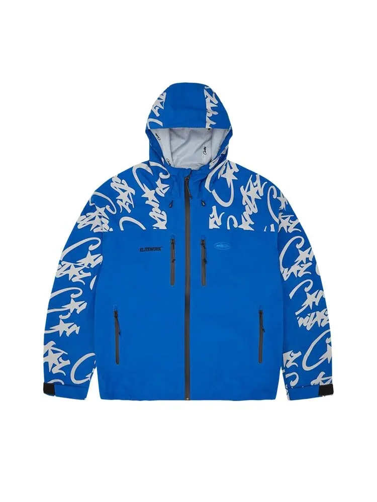 Куртка Corteiz Elitework Waterproof Shell Jacket — изображение 1 из 2, синий