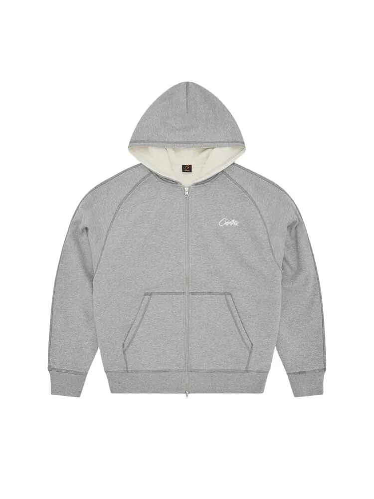 Худи Corteiz HMP Thermal Zip Hoodie — изображение 1 из 1, серый