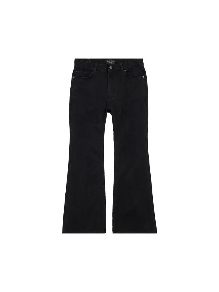 Брюки Balenciaga Flared Pants — изображение 1 из 2, черный