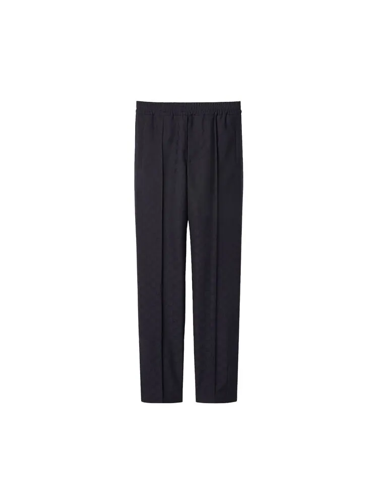 Брюки Gucci Jacquard Trousers Ink — изображение 1 из 1, чернильный