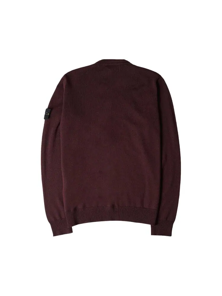 Толстовка Stone Island Crewneck 'Red' — изображение 2 из 2, красный