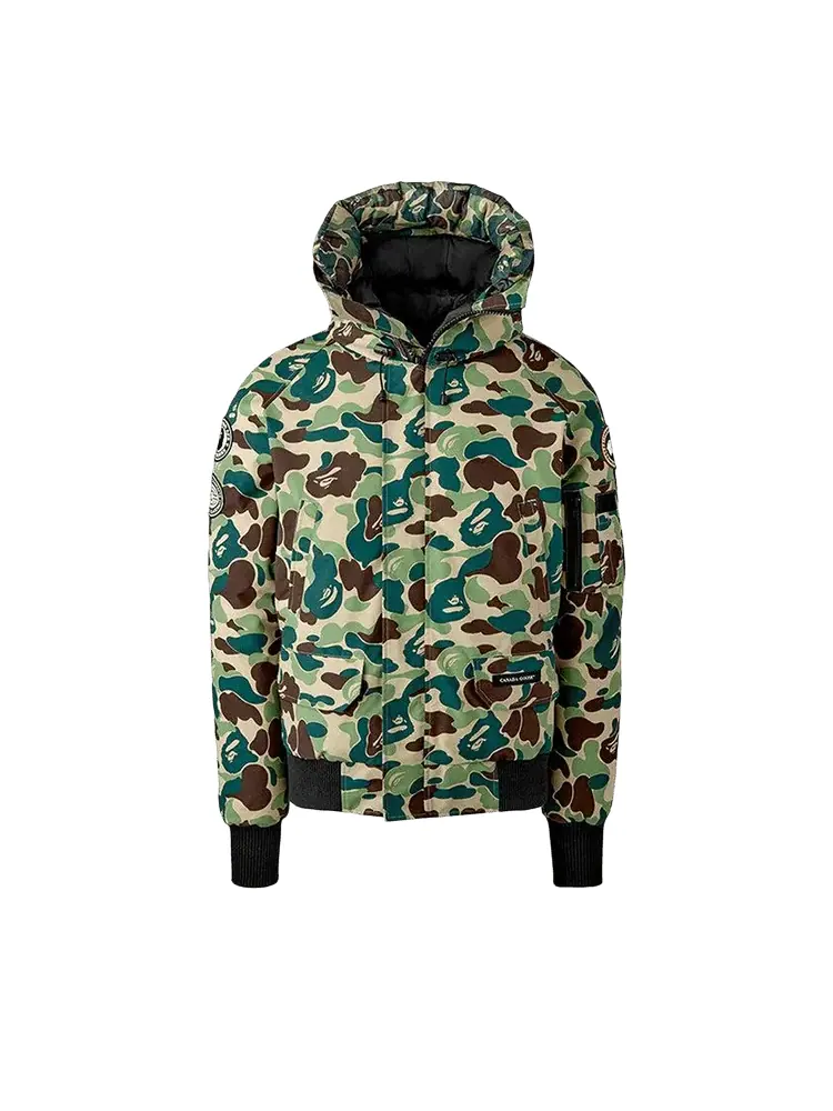 Бомбер BAPE x Concepts x Canada Goose Chilliwack Bomber, Giant ABC Camo