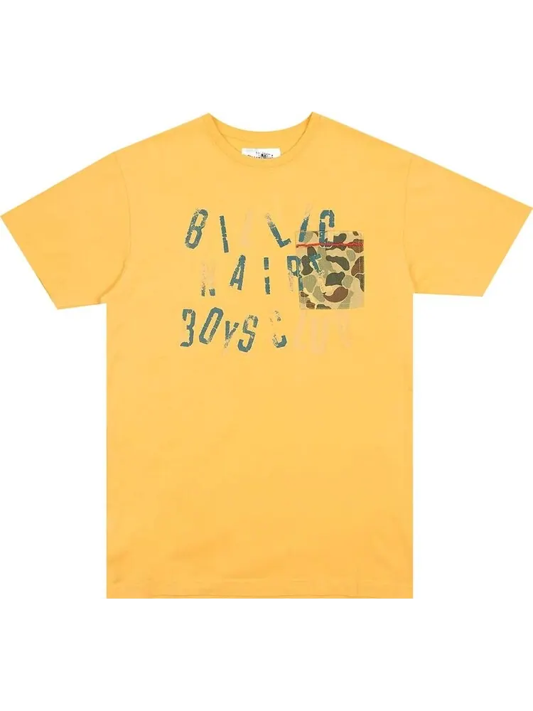 Футболка Billionaire Boys Club Camo Pocket Tee 'Yellow' — желтый