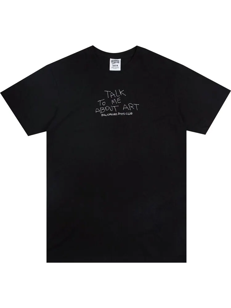 Футболка Billionaire Boys Club Art Talk Knit Tee 'Black' — изображение 1 из 1, черный