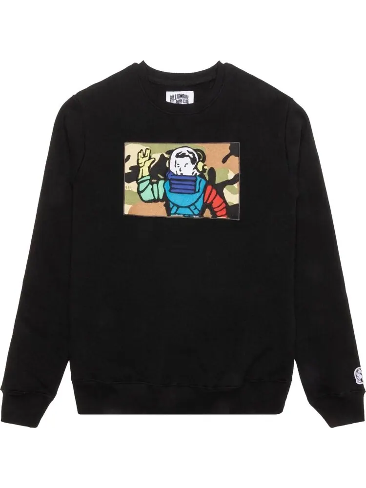 Толстовка Billionaire Boys Club BB Astro Camo Crew 'Black' — изображение 1 из 3, черный