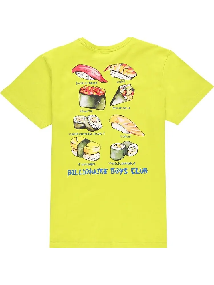 Футболка Billionaire Boys Club Spicy Mayo Short-Sleeve Tee 'Sulpher Spring' — изображение 2 из 2, желтый