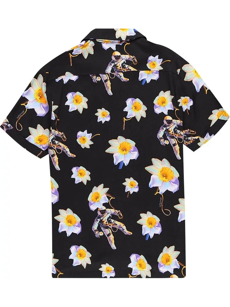 Футболка Billionaire Boys Club Dream Space Short-Sleeve Woven 'Black' — изображение 2 из 2, черный
